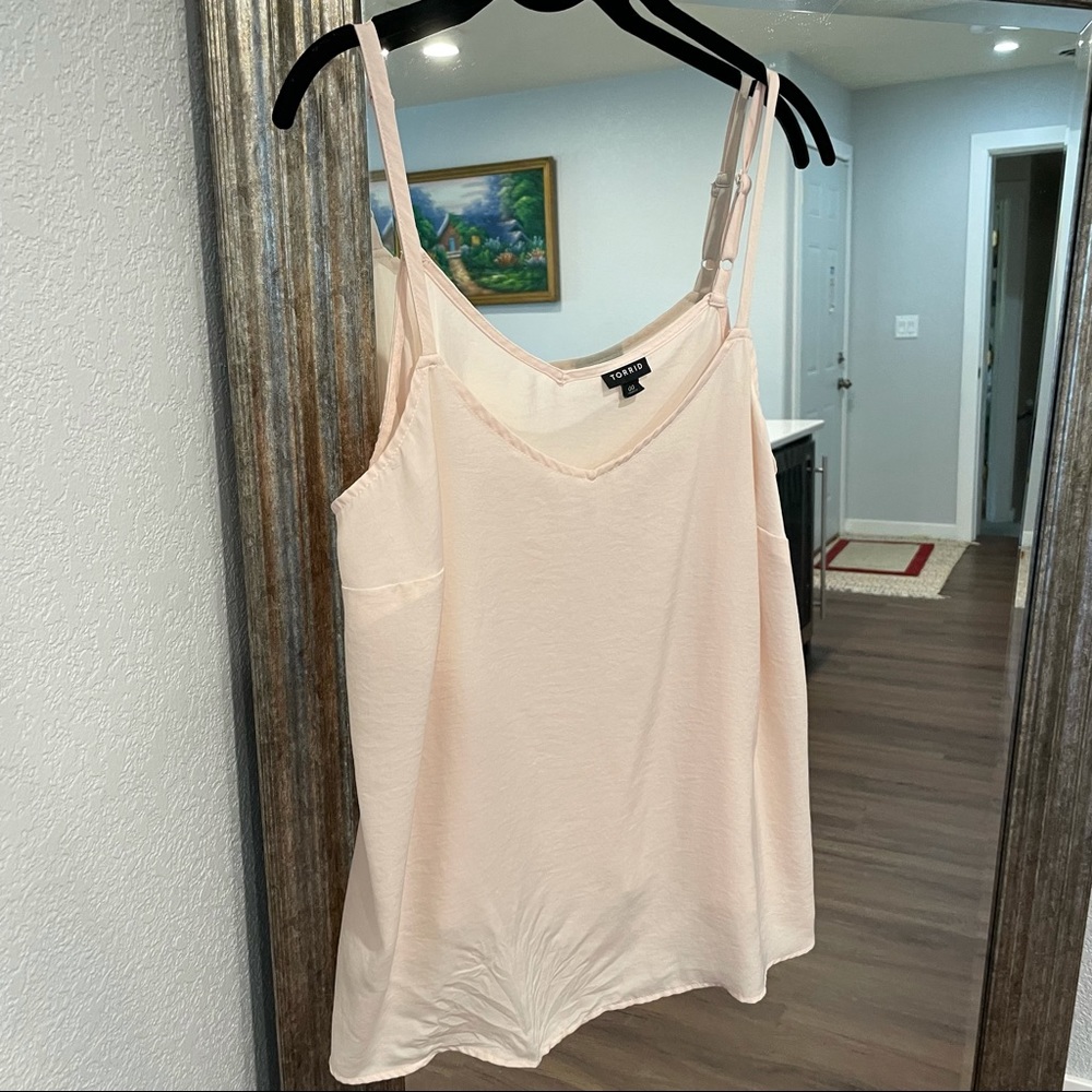 Pink Torrid Challis Tank Sz 00
